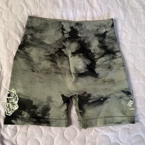 Darc Sport Black and Gray Athletic Shorts